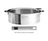 Cristel Strate Stainless Steel Saute Pan | 5.5 Quart