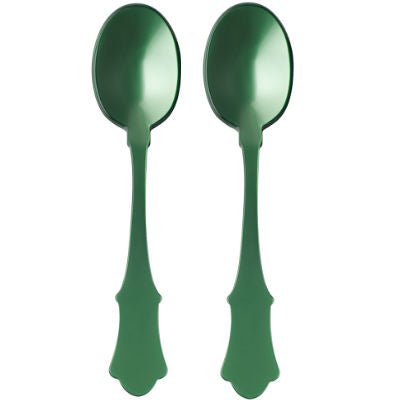 Old Fashion Garden Green Serving Spoon Set - Home Decors Gifts online | Fragrance, Drinkware, Kitchenware & more - Fina Tavola