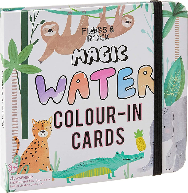 Floss & Rock Color Changing Water Cards and Pen | Jungle