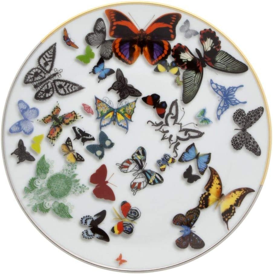 Christian Lacroix Butterfly Parade Dessert Plate Set | Set of 4