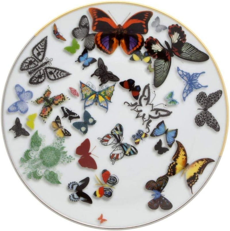 Christian Lacroix Dessert Plate Set | Set of 4 | Butterfly Parade