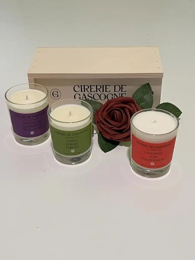 Winter Scented Candle Collection Set in Gift Box