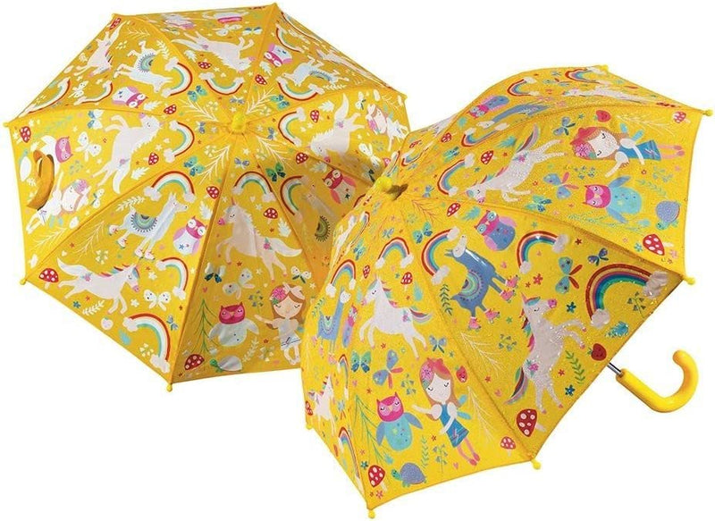 Floss & Rock Color Changing Kids Umbrella | Rainbow Fairy