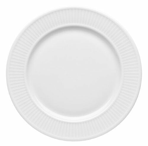 Pillivuyt Plisse Porcelain Plate Salad & Dessert Plate | 8.5"