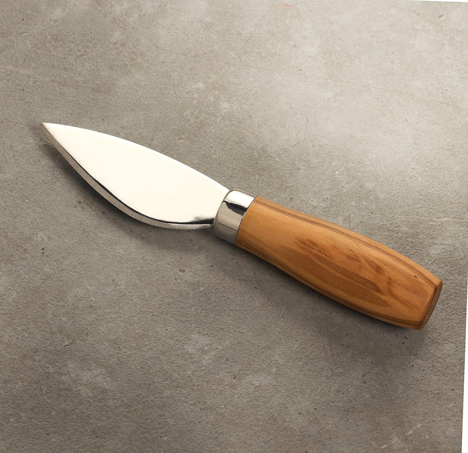 Berard Stainless Steel Cheese Knife Set with Olivewood Handles - Thumbnail 4