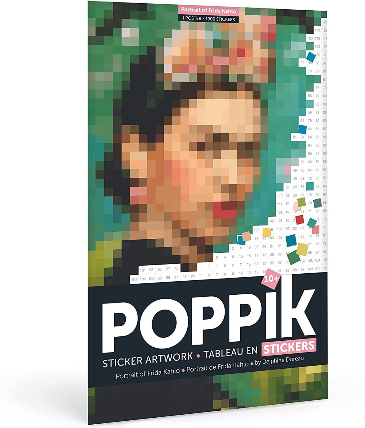 Mosaic Creative Sticker Activity Poster | Frida Kahlo Poster