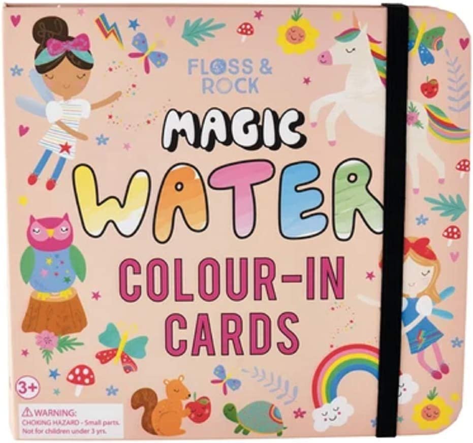 Floss & Rock Color Changing Water Cards and Pen | Rainbow Fairy