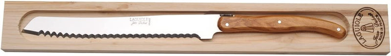 Jean Dubost Laguiole Bread Knife | Olive Wood