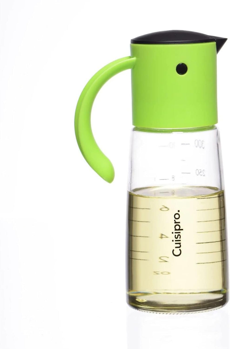 Cuisipro Oil & Vinegar No-Drip Dispenser | Green