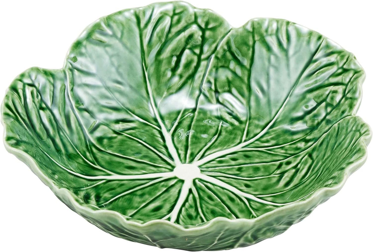 Green Cabbage Large Serving Bowl