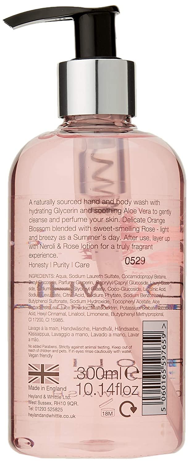 Heyland & Whittle Neroli and Rose Hand and Body Wash | 300 ml