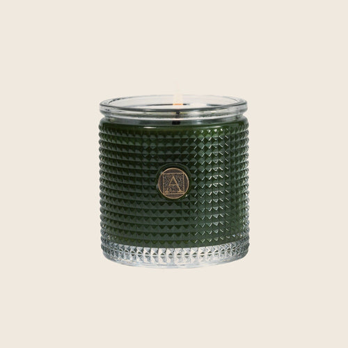 Scented Candle in Textured Glass | The Smell of Tree (Set of 2)