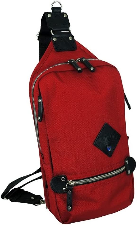 Sling Pack Mono Shoulder Crossbody Bag | Red