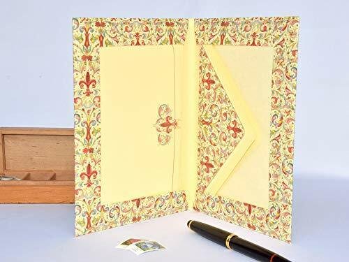 Kartos Golden Stationary Cards & Envelopes