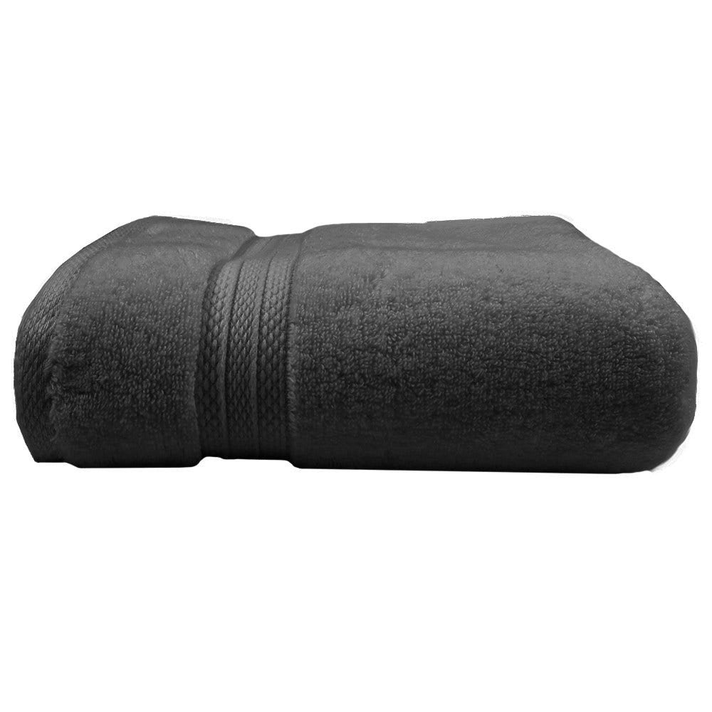 Garnier Thiebaut Elea Antracite Towel | Dark Grey