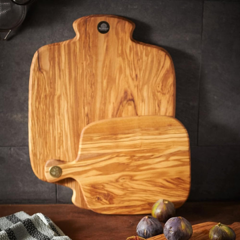 Berard Rancine Olivewood Handle Serving & Cutting Board | 16.5" x 5.5"