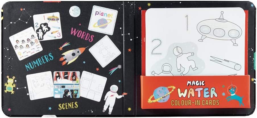 Floss & Rock Color Changing Water Cards and Pen |  Space