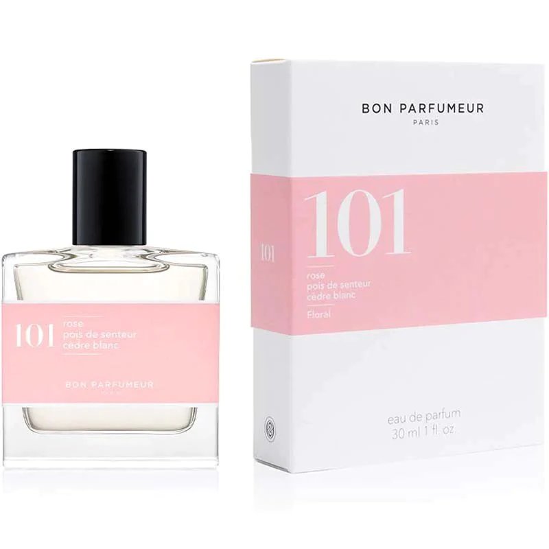 101 Eau de Parfum | Rose, Sweet Pea, White Cedar | 30ml