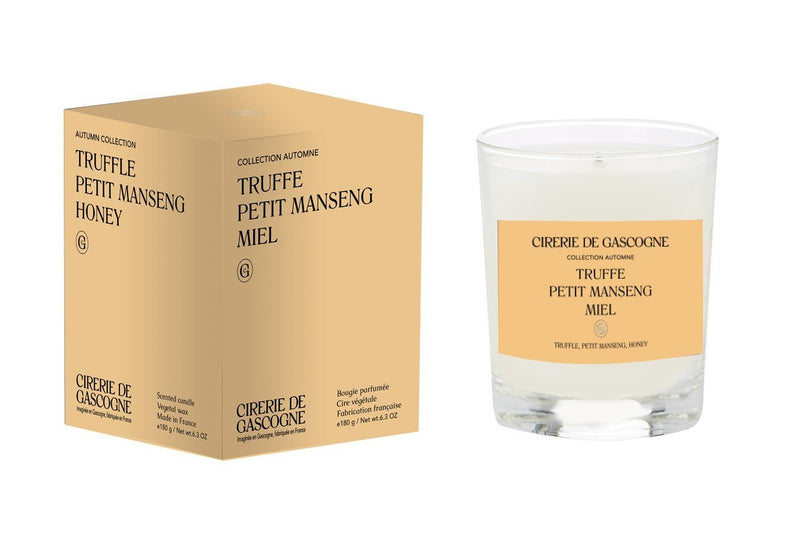 Scented Soy Candle | Truffle, Petit-Manseng, Honey Blend Fragrance (Truffle, Petit Manseng, Miel)