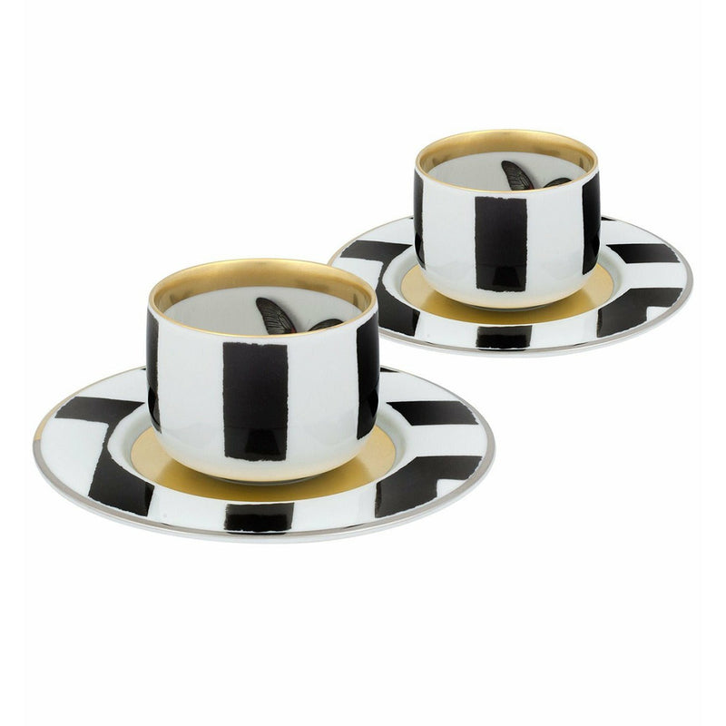 Christian Lacroix Coffee Cup & Saucer Sol y Sombra (Set of 2) - Home Decors Gifts online | Fragrance, Drinkware, Kitchenware & more - Fina Tavola