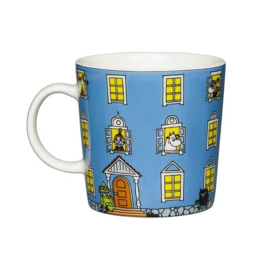 Moomin Mug 70 Anniversary Commemoration in Blue - Home Decors Gifts online | Fragrance, Drinkware, Kitchenware & more - Fina Tavola