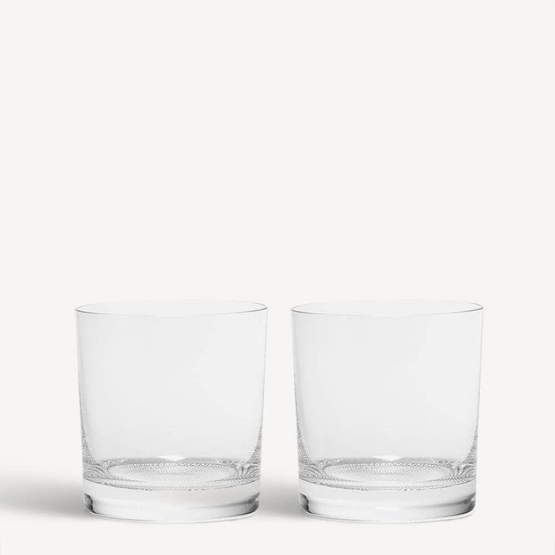 Kosta Boda Limelight Double Old Fashioned Glass | Set of 2