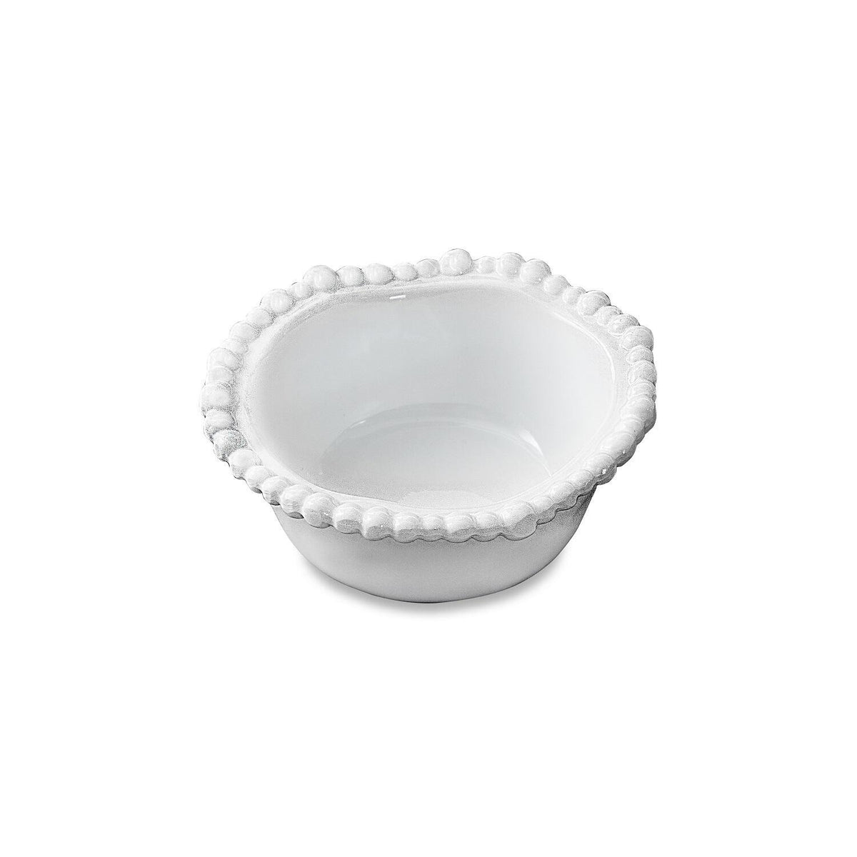 VIDA Alegria White Melamine Small Bowl | 4.75"D