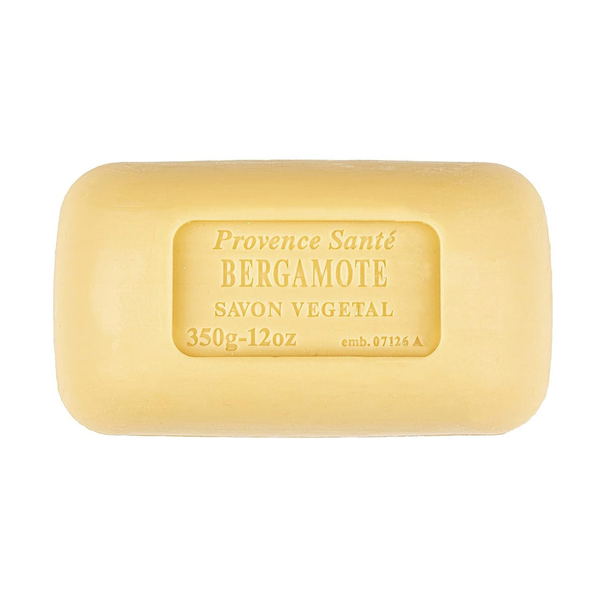 Big Bar Soap French-milled Enriched with Shea Butter | Bergamot