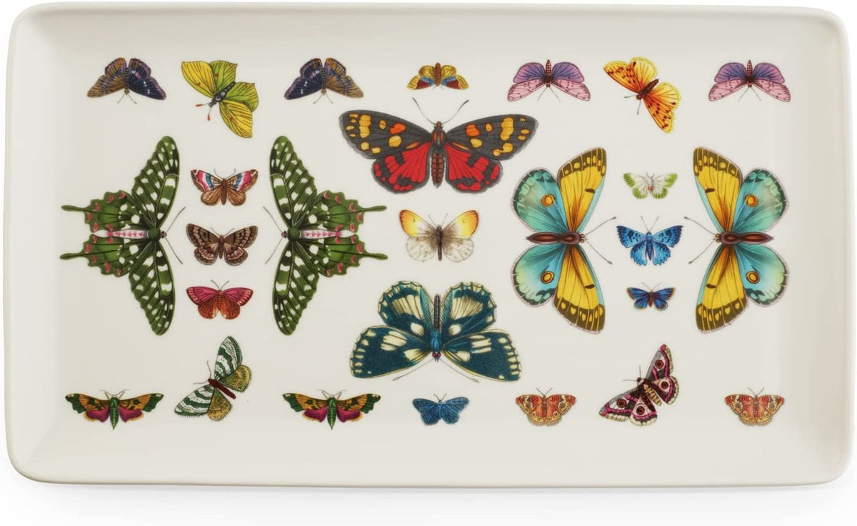 Botanic Garden Harmony Rectangular Tray | Butterfly Motif