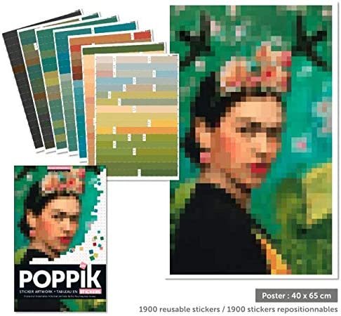 Mosaic Creative Sticker Activity Poster | Frida Kahlo Poster