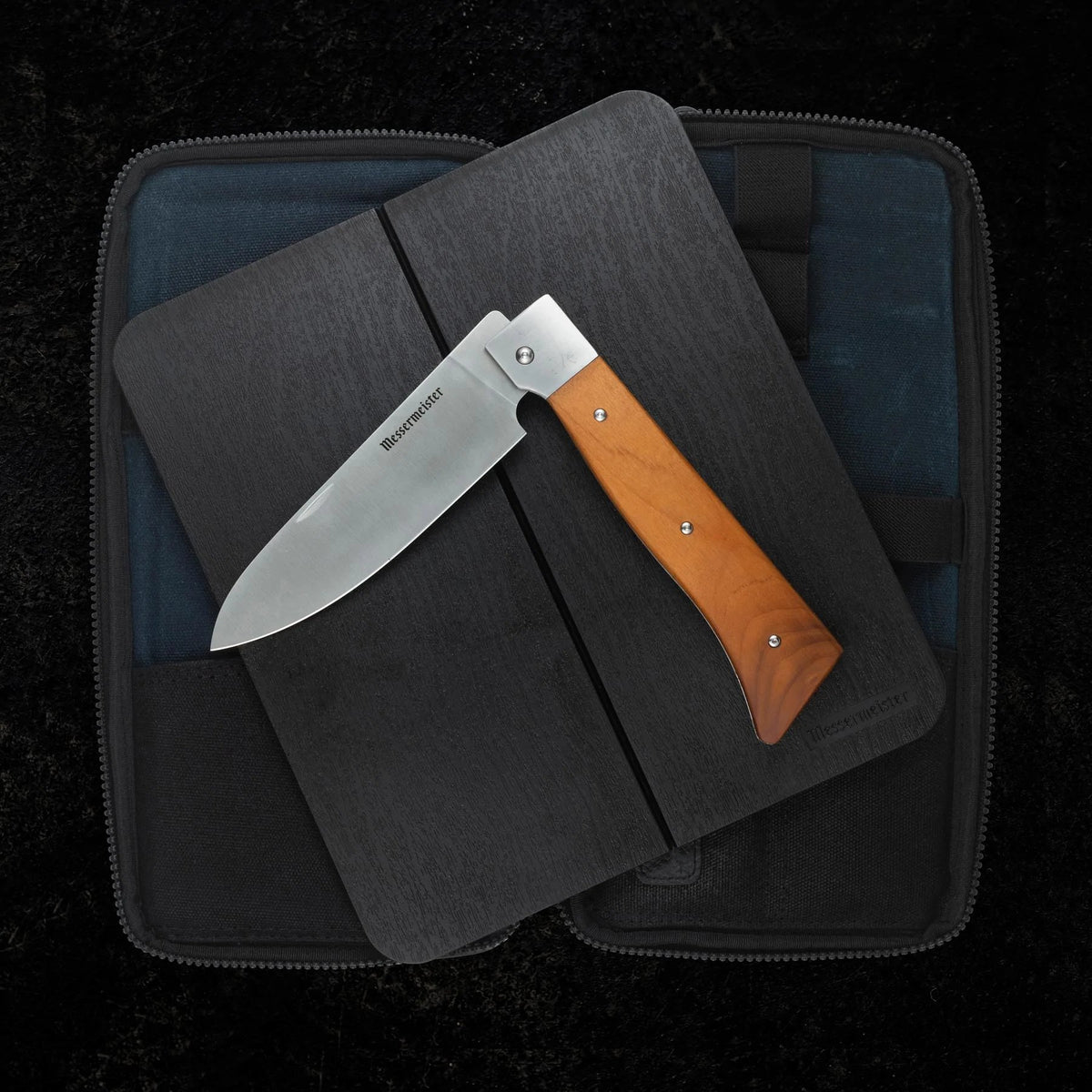 Adventure Chef 3 Piece Basecamp Set | Outdoor Knife Set | Maple