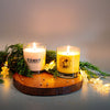 Soothing Art-Deco Handcrafted Candle 100% Vegetal Natural | Violette Perfume