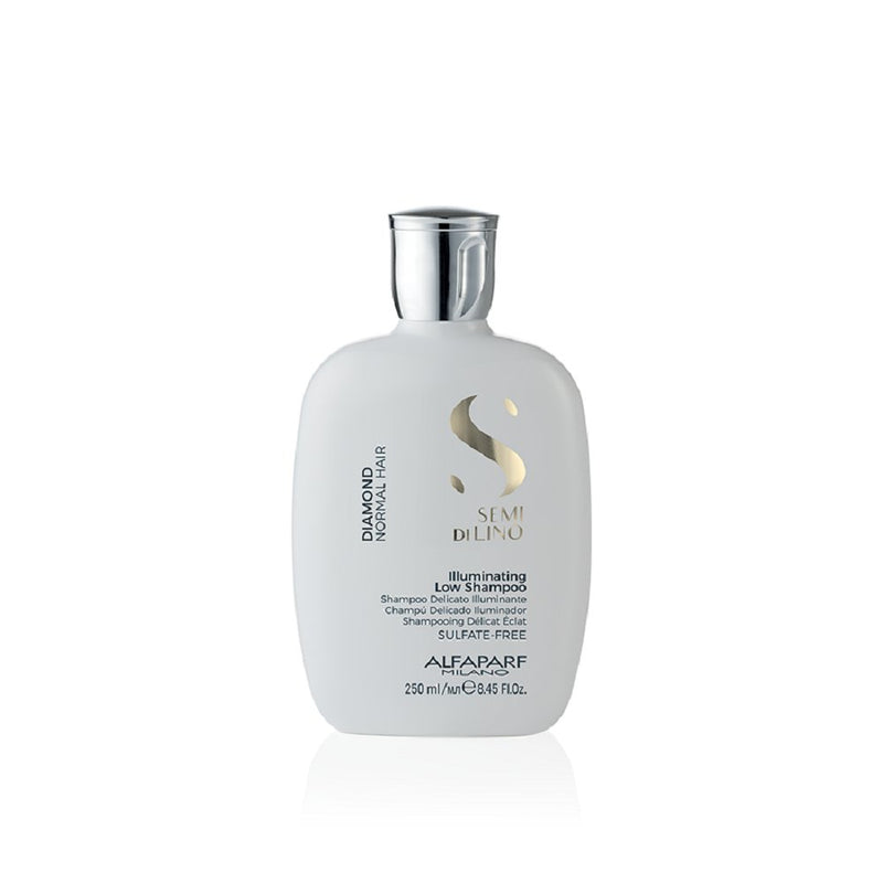 Alfaparf Milano Semi Di Lino Illuminating Low Shampoo, Diamond Normal Hair 250ml - Home Decors Gifts online | Fragrance, Drinkware, Kitchenware & more - Fina Tavola