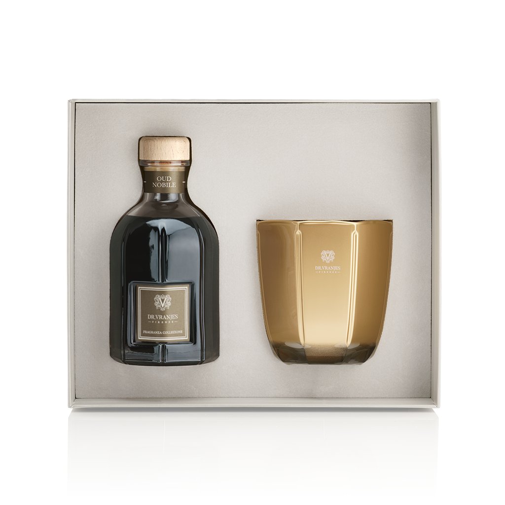 Reed Diffuser & Scented Candle Gift Set | Oud Nobile 500ml