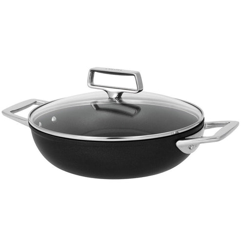 Cristel Castel Pro Ultralu 1.9 qt Sautepan with Glass Lid - Home Decors Gifts online | Fragrance, Drinkware, Kitchenware & more - Fina Tavola