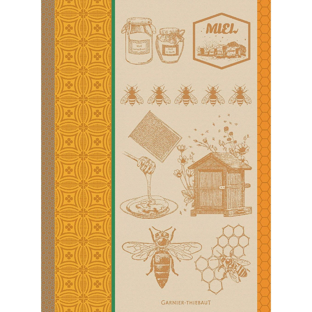 Kitchen Towel | Miel and Abeilles Ocre