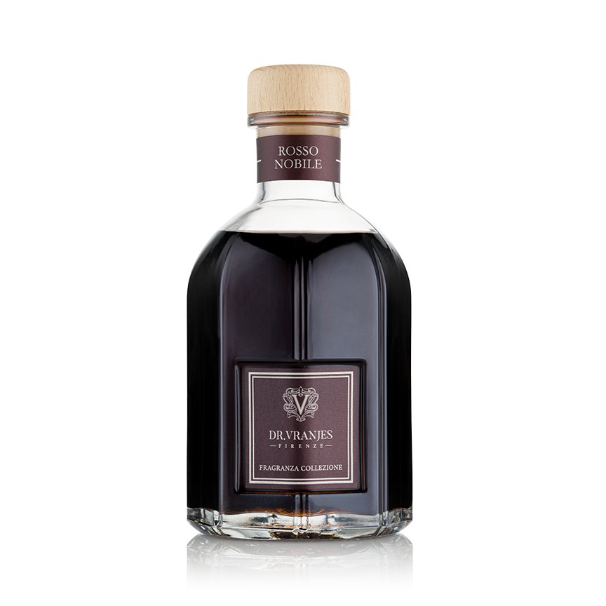 Dr. Vranjes Rosso Nobile luxury reed diffuser glass bottle