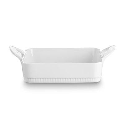 Pillivuyt Toulouse White Porcelain Rectangular Baker - Thumbnail 5