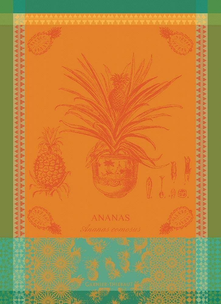 Kitchen Towel | Ananas en Pot Jaune Soleil