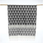 Black Pyramid Turkish Towel - Home Decors Gifts online | Fragrance, Drinkware, Kitchenware & more - Fina Tavola