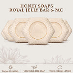 Baudelaire Honey Royal Jelly Bar Soap Gift Set Moisturizing | Set of 6