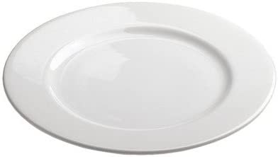 Les Essentiels Dessert Plate in White Porcelain | 7.5" D