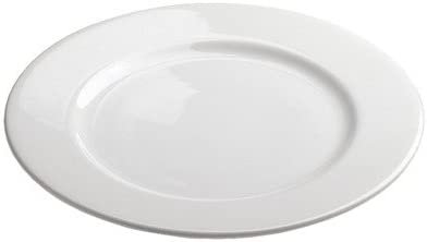 Les Essentiels White Dessert Plate Porcelain | 7.5" D