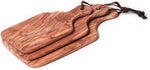 Berard French Olivewood Handcrafted Cutting Board with Handle | 8"