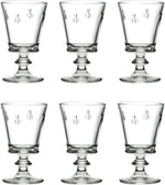 La Rochere Bee Wine Glass Set of 6 Goblet 8-Ounce