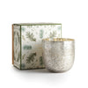 Noble Holiday Luxe Soy Candle in Sanded Mercury Glass | Balsam & Cedar