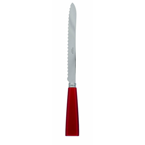 Natura Red Bread Knife - Home Decors Gifts online | Fragrance, Drinkware, Kitchenware & more - Fina Tavola