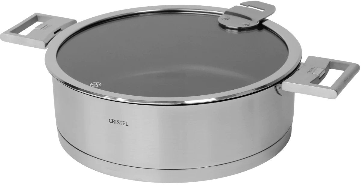Cristel Strate Saute Pan | 4.4 Quart