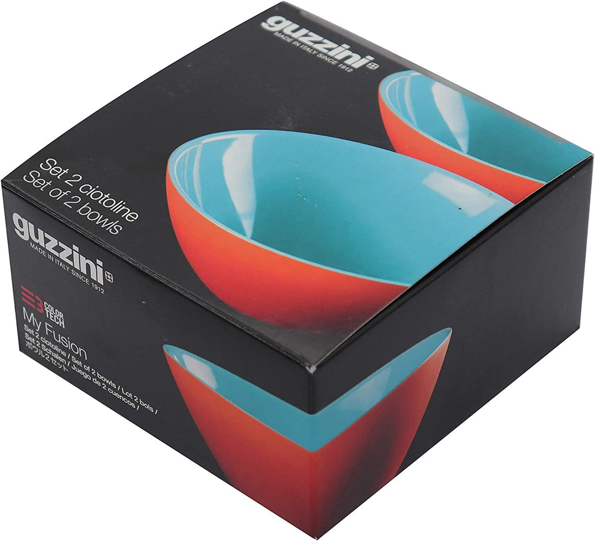 My Fusion Bowl | Coral & Sea Blue | Set of 2