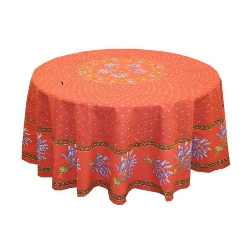 Lavender Red Coated Tablecloth (sizes available) - Home Decors Gifts online | Fragrance, Drinkware, Kitchenware & more - Fina Tavola